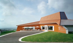 Club-Restaurant-Gebäude Golf Sempachersee, 2007, (Foto: Walter Mair)