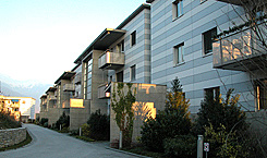Ensemble d’immeubles d’habitation ‘Clos Maison-Rouge’ à Sierre, 1996