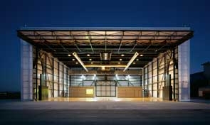 Halle de lavage, Base aérienne de Payerne, 2007 (Photo: Thomas Jantscher)