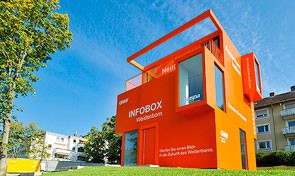 Neubau Infobox, Wiesbaden 2008 <span style="color: rgb(0, 0, 0);"><span style="font-family: MetaBook-Roman;"><span style="font-size: x-small;"><span style="font-family: Arial,sans-serif;"> </span></span></span></span>