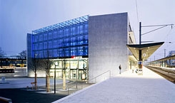 Bahnhof Zug, Hornberger Architekten AG Zürich, (Foto Florian Holzherr München)