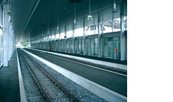 Neubau WSB - Stationsgebäude Menziken (Architekt: Moser Architekten, Zürich)