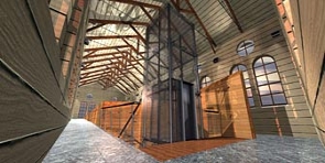 Centro per la valorizzazione dei mestieri d’arte Progetto di restauro di una ex -filanda Cannitello di Villa San Giovanni (RC), 2004
