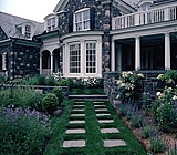 Stepping Stone Pathway, Conyers Farm Residence, Greenwich, CT