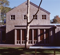 Rear Yard, East Hollow Road Residence, East Hampton, NY